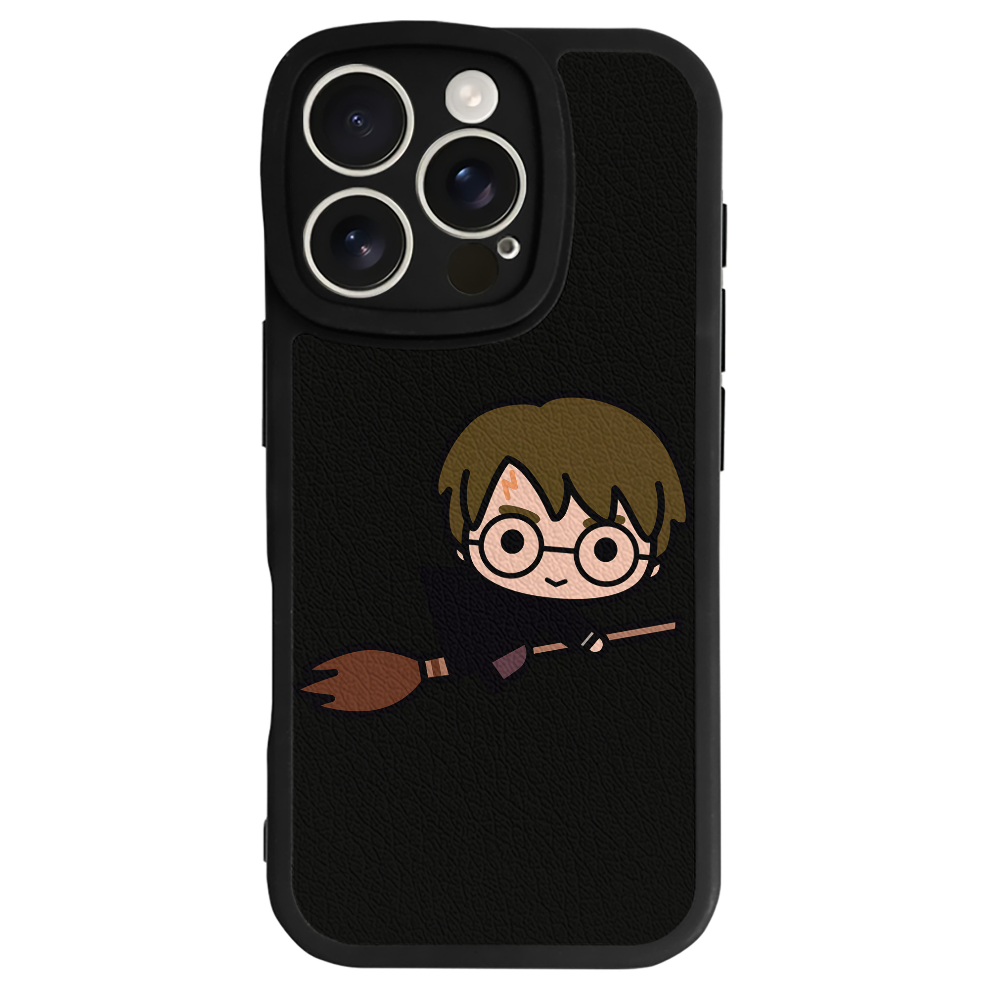 （画像用） Harry Potter ハリー・ポッターシリーズ 【iPhone 16シリーズ対応】シリコンスマホケース（レザー調） 材質：シリコン